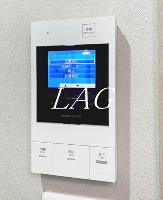 【セキュリティ】 | モアエミネンス西新宿 | モニター付インターホンです。