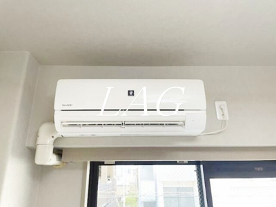 【設備】 | モアエミネンス西新宿 | エアコン付です。