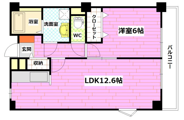 モリタハウスの間取り