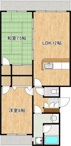エスペランサ須屋の間取り