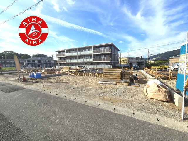 太宰府市吉松2丁目第4-5棟（2号棟）の外観|デザイン性のある外観です。