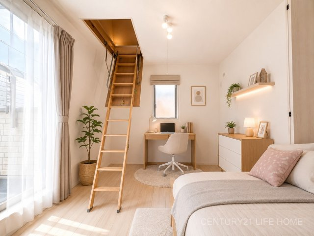 【洋室】 | 東急田園都市線「市が尾」中古戸建 | ゆったりした洋室です