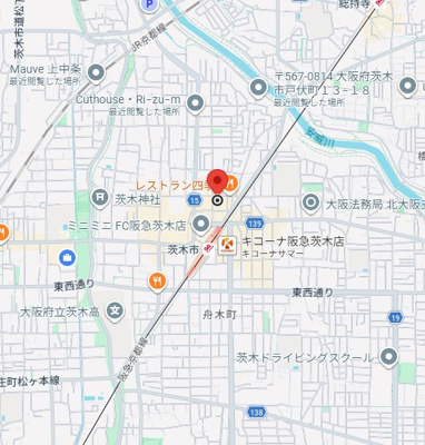 【地図】 | ユニハイム茨木永代町