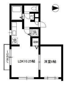 フレア・プランドールＢの間取り