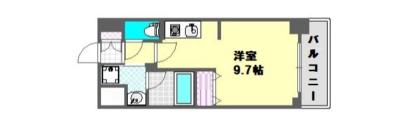 【間取り】 | KDXレジデンス難波南