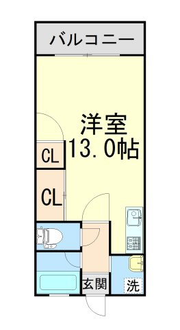 ナショナルハイツの間取り