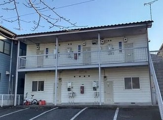 宇都宮市　1棟アパートの外観