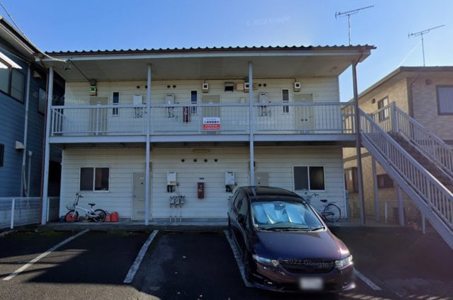 宇都宮市　1棟アパートの外観