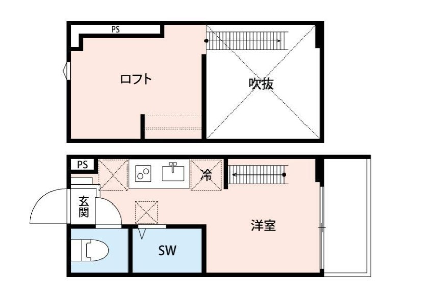 Bliss西船橋の間取り