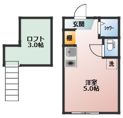 【間取り】 | West  Valley Waseda