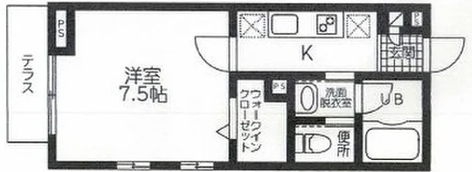 ウィステリアIXの間取り|間取りです。