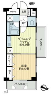 【間取り】 | 桜木町堂ノ下マンション