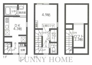 【間取り】 | ルナ三軒茶屋