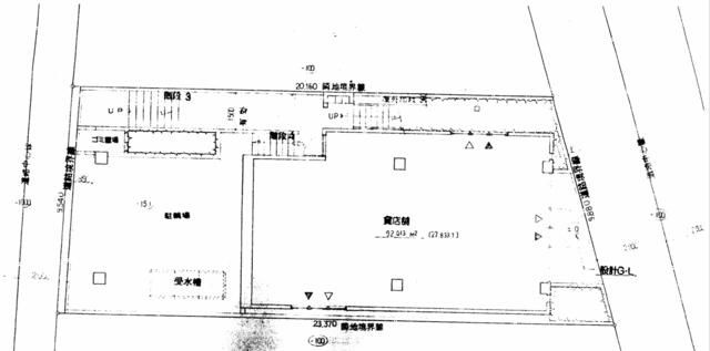 千葉市中央区白旗２丁目の店舗事務所の間取り