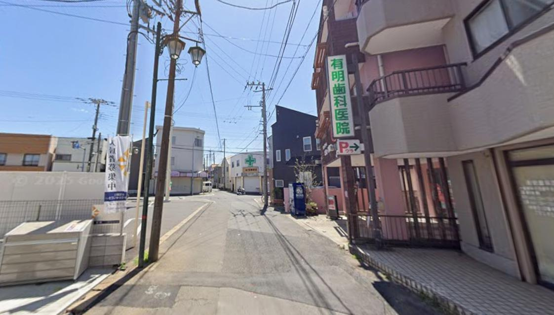 千葉市中央区白旗２丁目の店舗事務所の周辺