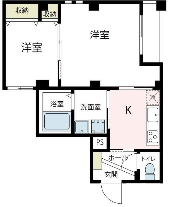 ＧＲＡＮＤＩＲ　（グランディール）の間取り|間取りです。