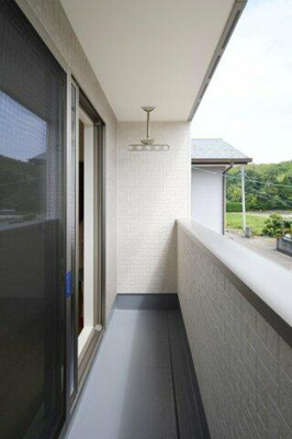 【バルコニー】 | 新築住宅　高知市朝倉本町② | イメージです