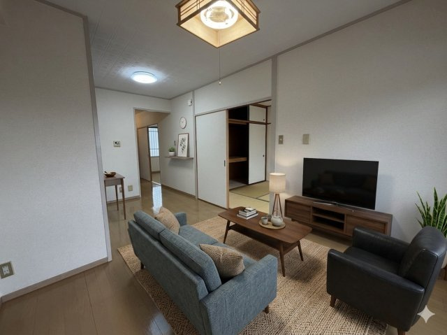画像中の家具はAIにより配置加工しているため付属されません