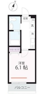 【間取り】 | ハーミットクラブハウス神奈川新町
