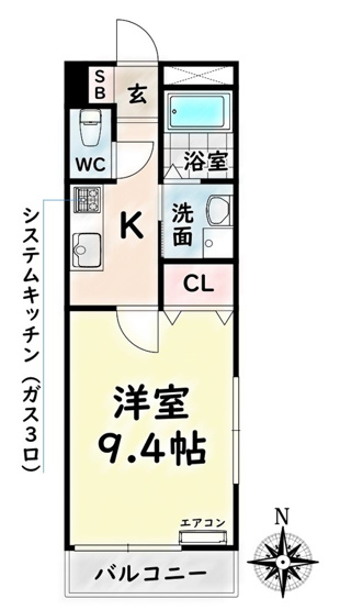 【間取り】 | アンプルールリーブルアコール【名古屋市賃貸・ネット無料】