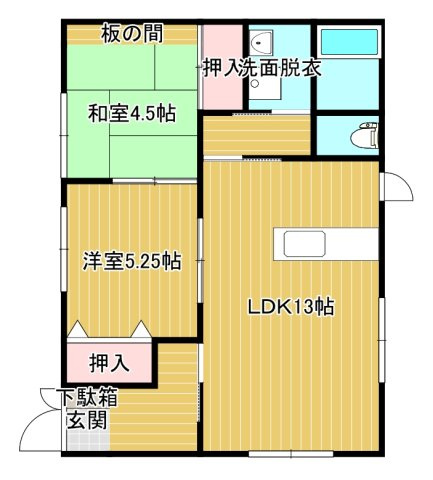 サニーの間取り
