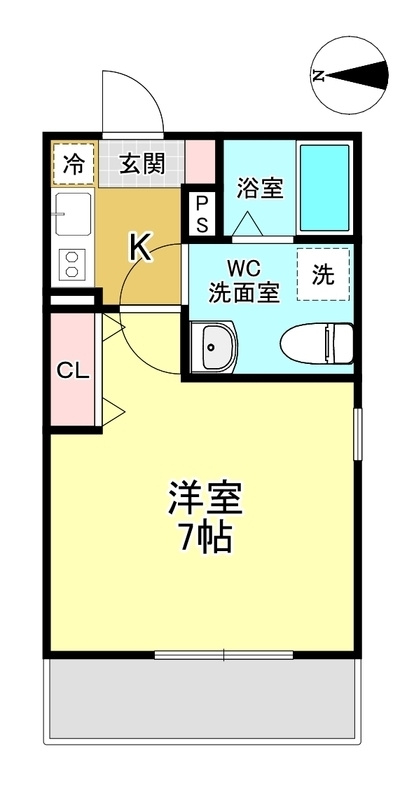 アーバンステージ清澄白河Ⅲの間取り