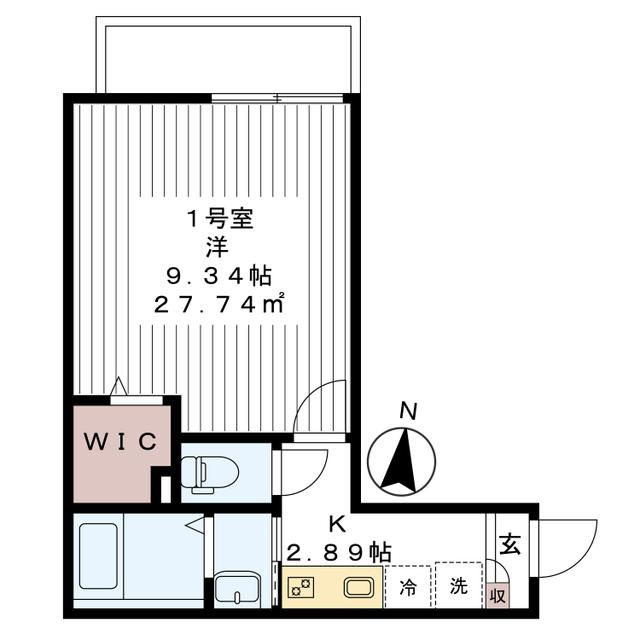 ＡＪ津田沼Ⅳの間取り
