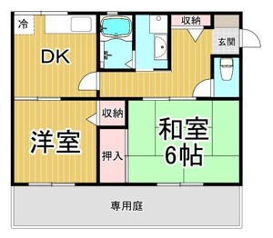 クレールコートの間取り