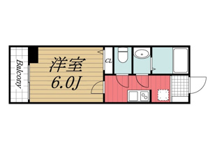【間取り】 | アットリラ稲毛海岸　A