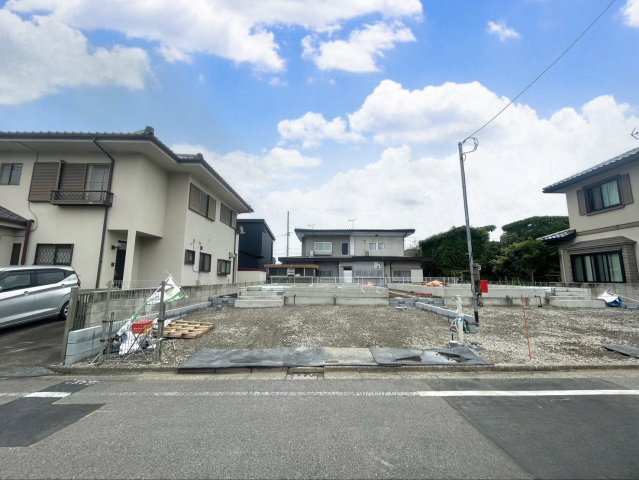 【前面道路含む現地写真】 | 前橋市大利根町　新築住宅