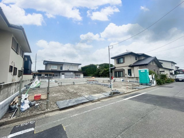 【前面道路含む現地写真】 | 前橋市大利根町　新築住宅