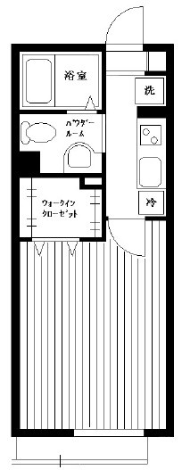 セシル高田馬場の間取り|間取りです。