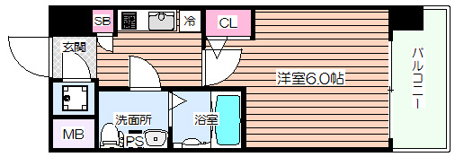 【間取り】 | エスリード梅田グランノース