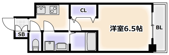 【間取り】 | ワールドアイ難波CityGate