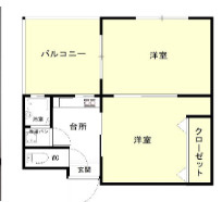 シティーハイツ二宮の間取り