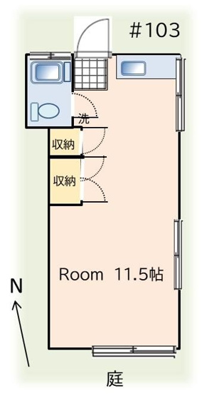 【間取り】 | 宮沢アパート