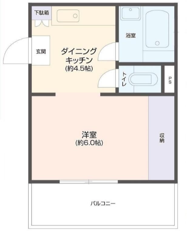 目白グローリーマンションの間取り|間取りです。