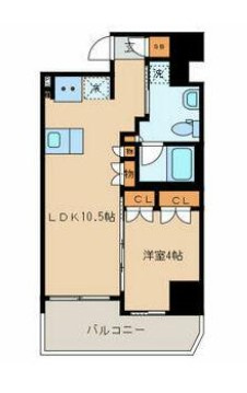 ラ・グラースダイヤモンドマンション桜上水の間取り|間取りです。