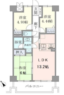 【間取り】 | サンリヴァ隅田