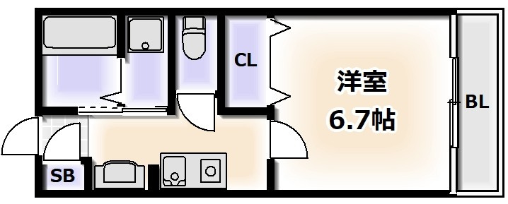 藤貴エイトの間取り