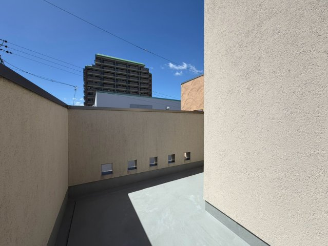 長久手市菖蒲池戸建のバルコニー