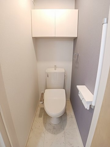 サンフラワー太田駅サイドＣのトイレ|落ち着いたトイレです