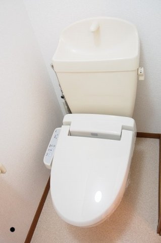 エトワール・ＡＩ　Ａのトイレ|落ち着いた色調のトイレです
