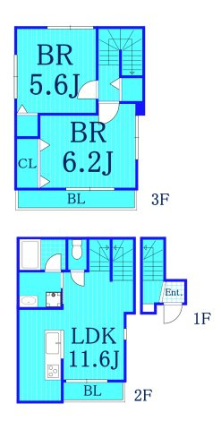 メイプル横濱蒔田ⅠⅠの間取り|広々とした間取りです