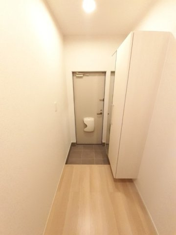 ひまわり柞田　Ｃの玄関|玄関です