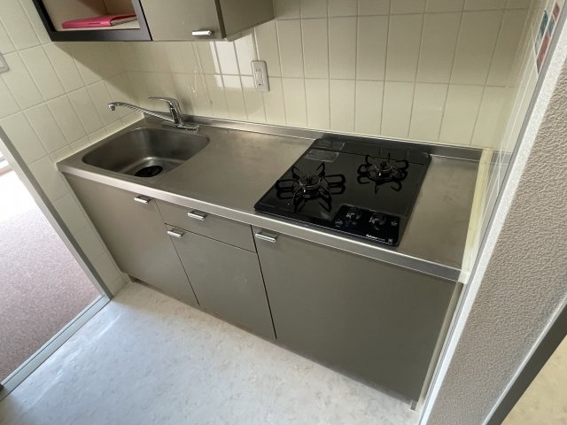 川崎市多摩区登戸の賃貸マンションのキッチン