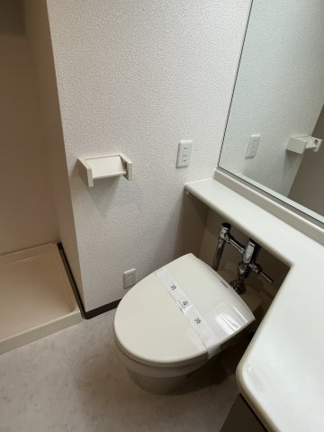 川崎市多摩区登戸の賃貸マンションのトイレ