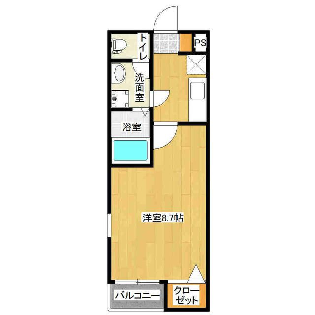 クレフラスト蘇我町の間取り