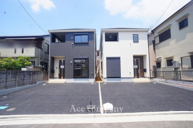 【外観】 | 八尾市田井中2丁目　【1号棟/全2棟】 | 【1号地/全2棟】並列駐車2台OK！南向き☆2階建♪ローン返済目安：月々約88422円（頭金0円、変動金利0.875％、返済期間40年、ボーナス払い無しで試算しています）