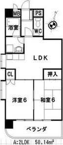 【間取り】 | 第3猪飼ビル